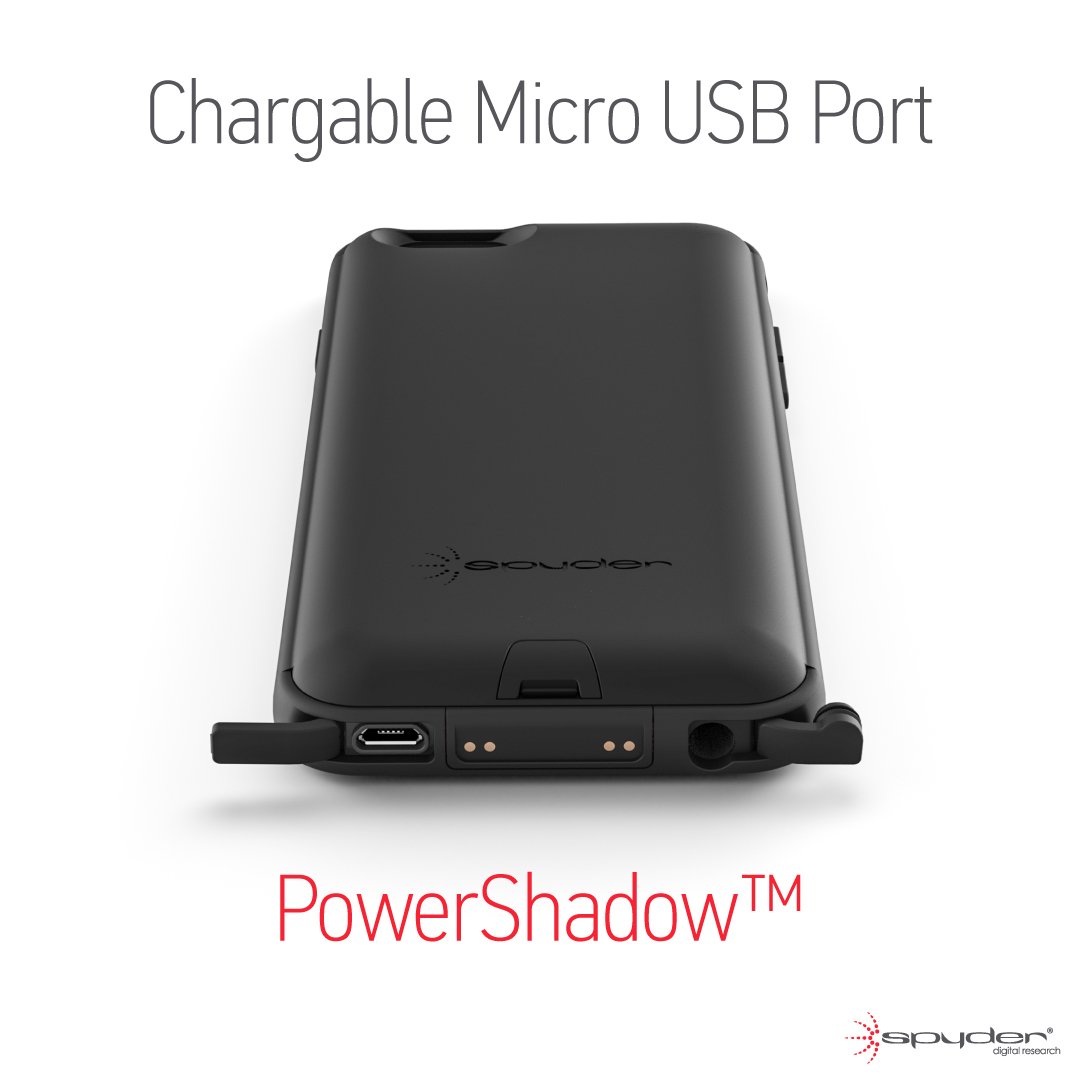 spyderstyle's tweet photo. #DYK the #PowerShadow #batterycase has a micro USB port that allows #charging?
#mobile #iPhone #tech #innovation https://t.co/aXpaQUMPuY