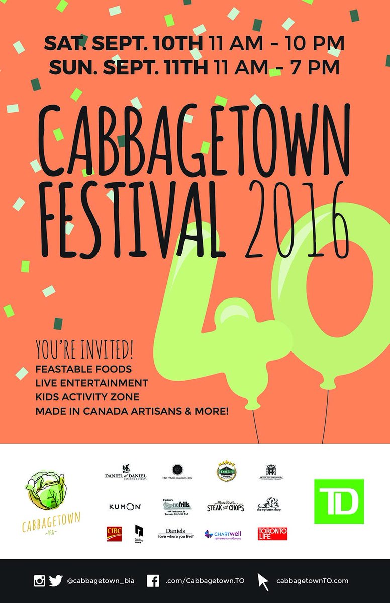 Come and check out what we have got in store during the #CabbagetownFestival Sept 10th &amp; 11th.  #CCDTDance <a href="/ffdnorth/">Fall for Dance North</a>