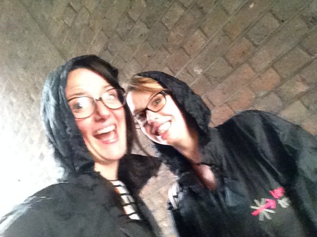Braving the summer rain in our LT jackets donated by <a href="/Spicerandco_/">Spicer & Co</a>  after great meeting with <a href="/MartinBlower/">Martin Blower</a>