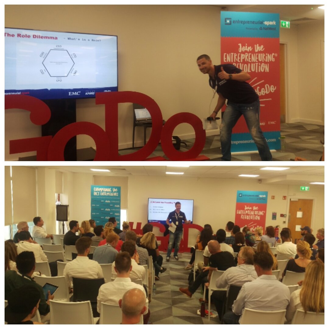 We missed you @Jodie_Hughes25 however @MikeCSweet did amazing job tonight leading #foundersdilemma at @ESparkGlobal