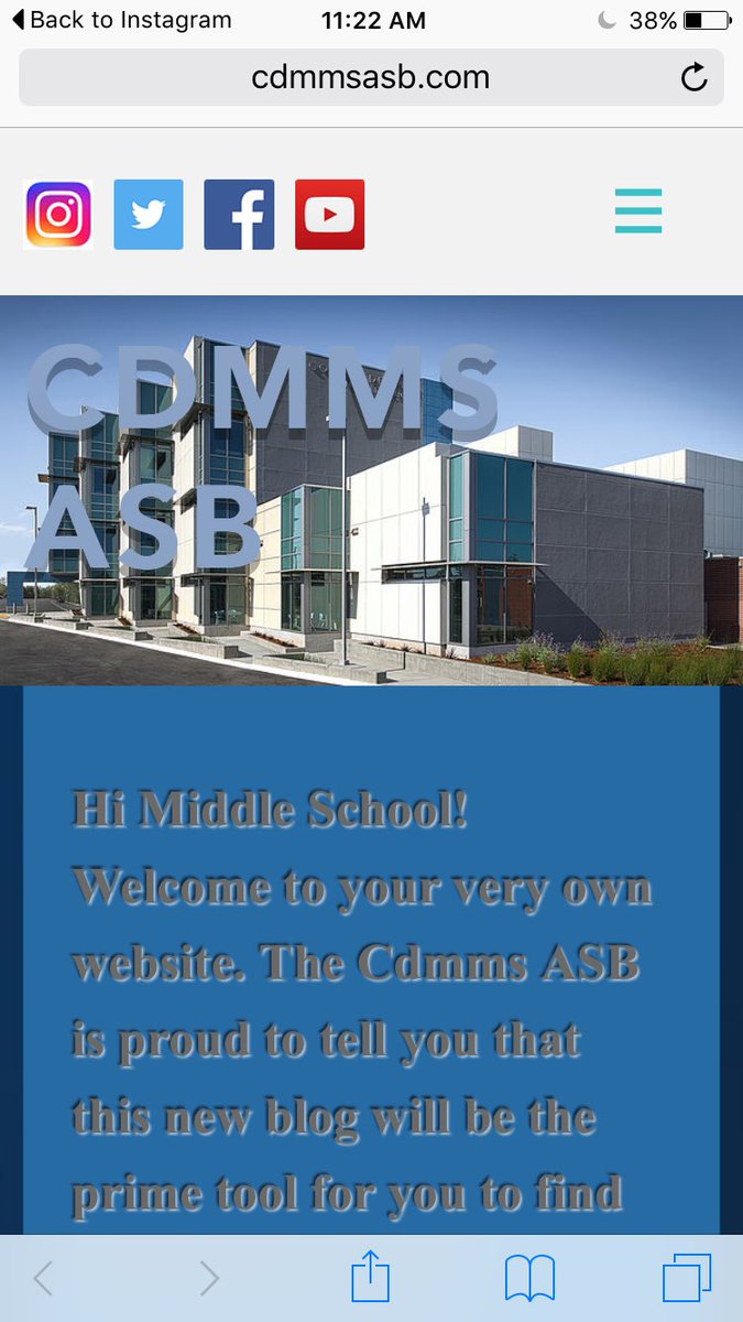 make sure to check out our website for everything cdm middle school related!