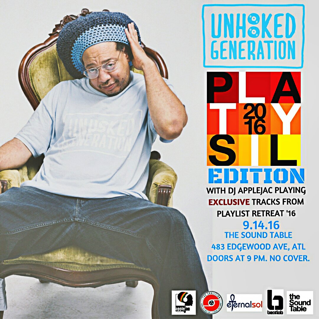 #ATL: Make sure you're at <a href="/theSoundTable/">the Sound Table</a> 9/14 for a SPECIAL #PlaylistRetreat16 edition of #UnhookedGeneration!!!