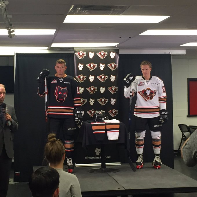 calgary hitmen alternate jersey