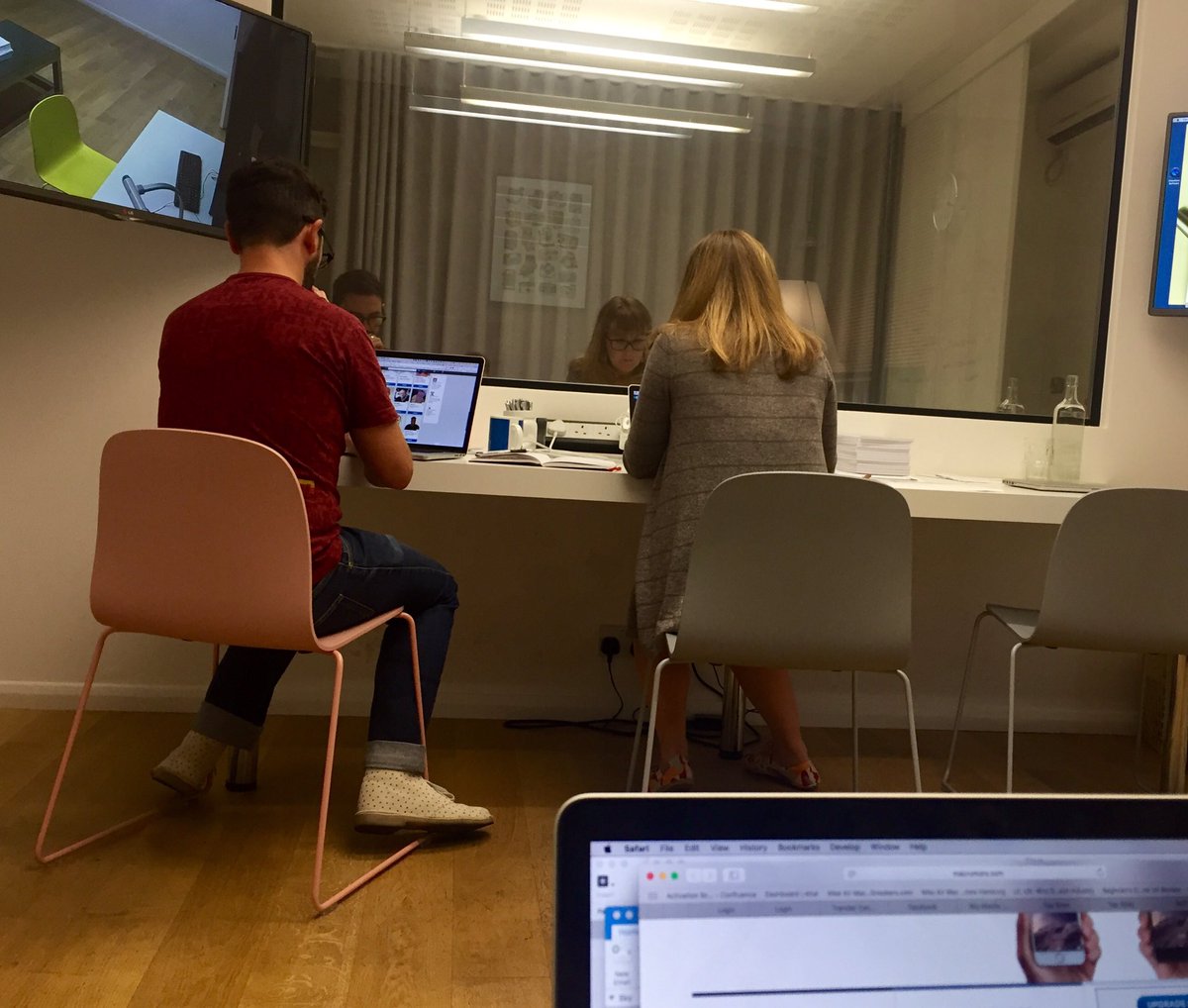 Great two days of user testing <a href="/SutherlandLabs/">SutherlandLabs</a> for <a href="/SkyUK/">Sky</a> #UserExperience