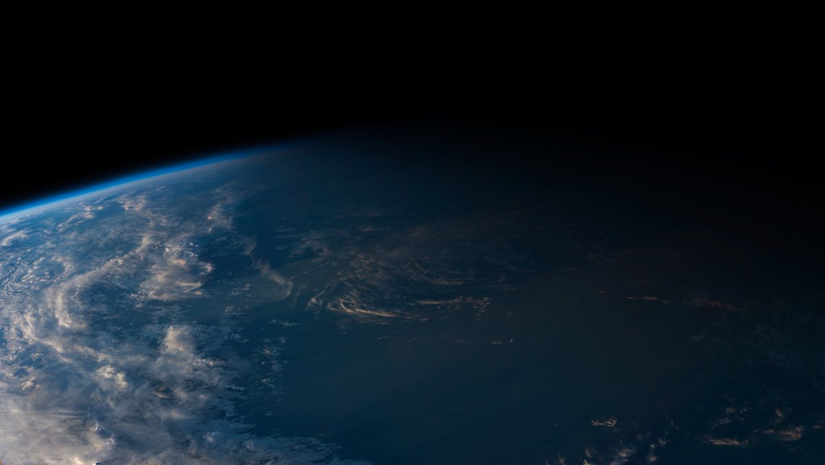 Jeff Williams (@astro_jeff) on Twitter photo Heading toward night on <a href="/Space_Station/">International Space Station</a>. Heading toward night on <a href="/Space_Station/">International Space Station</a>.