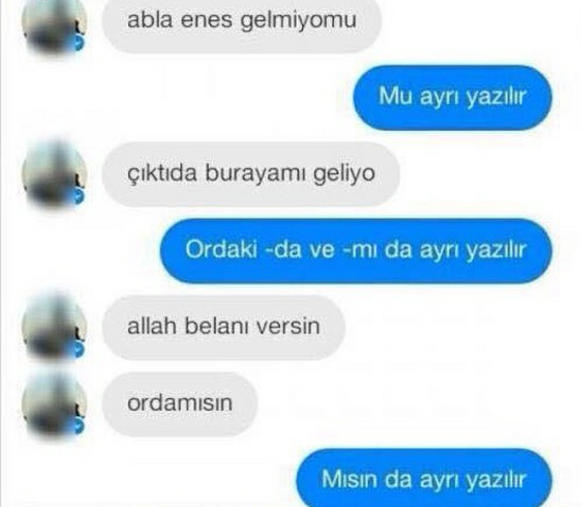 Atanamayan Türkçe öğretmeni;