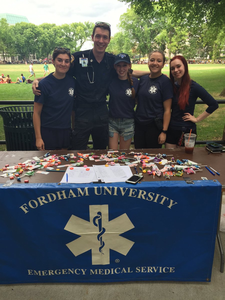Come stop by our stand and ambulance at the club fair! 🚑