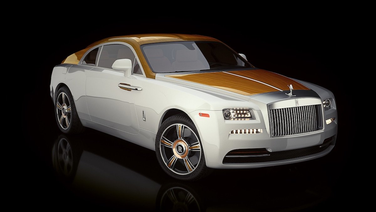 SONAXVENEZUELA's tweet photo. La personalización de los Roll-Royce ya está a la orden del día, como este que posee acabados de madera #CarsLovers https://t.co/GRLjU0X8wG