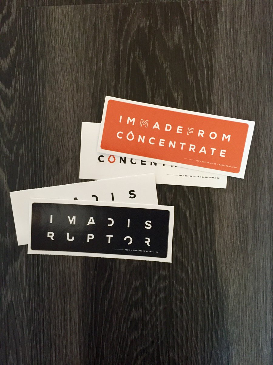 madefromc's tweet image. The day is finally here and there are only a few spots left! See you at 5 #DesignDisruptors #immadefromc