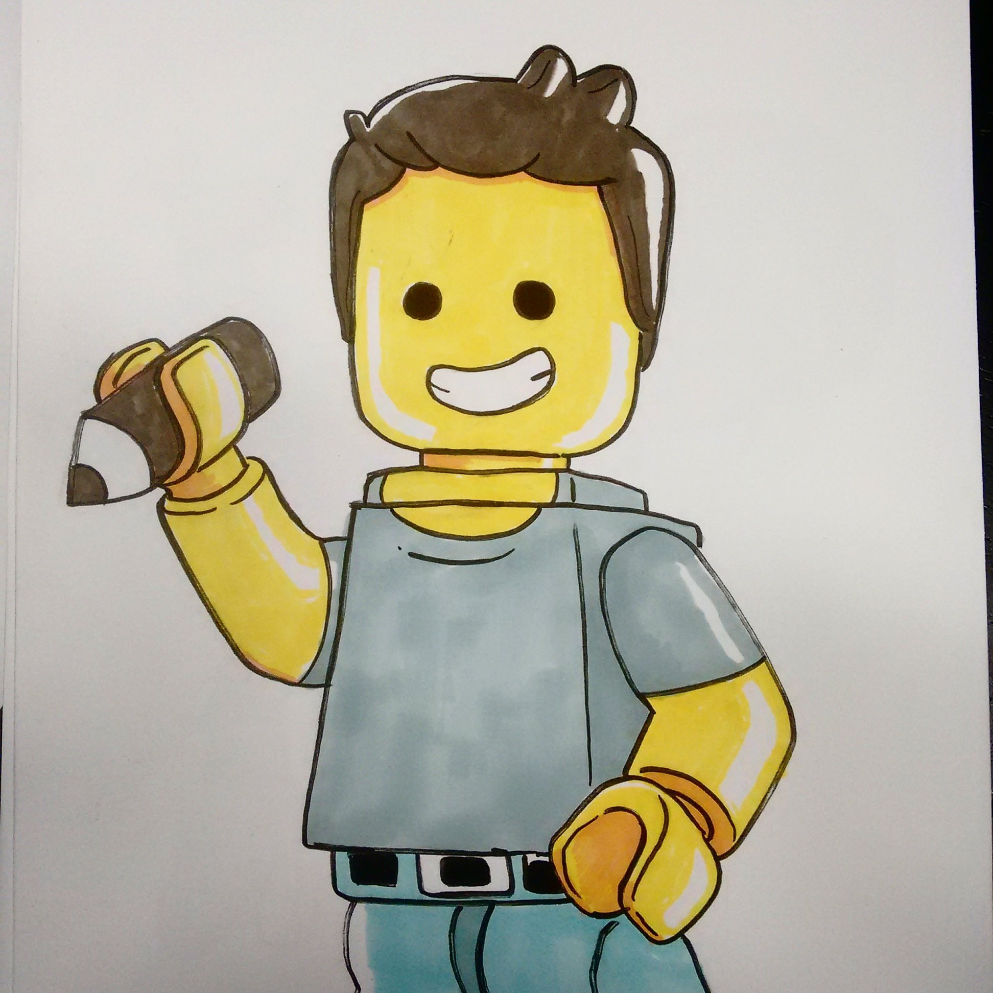 365 BOCETOS on Twitter: "Yo al estilo de LEGO…