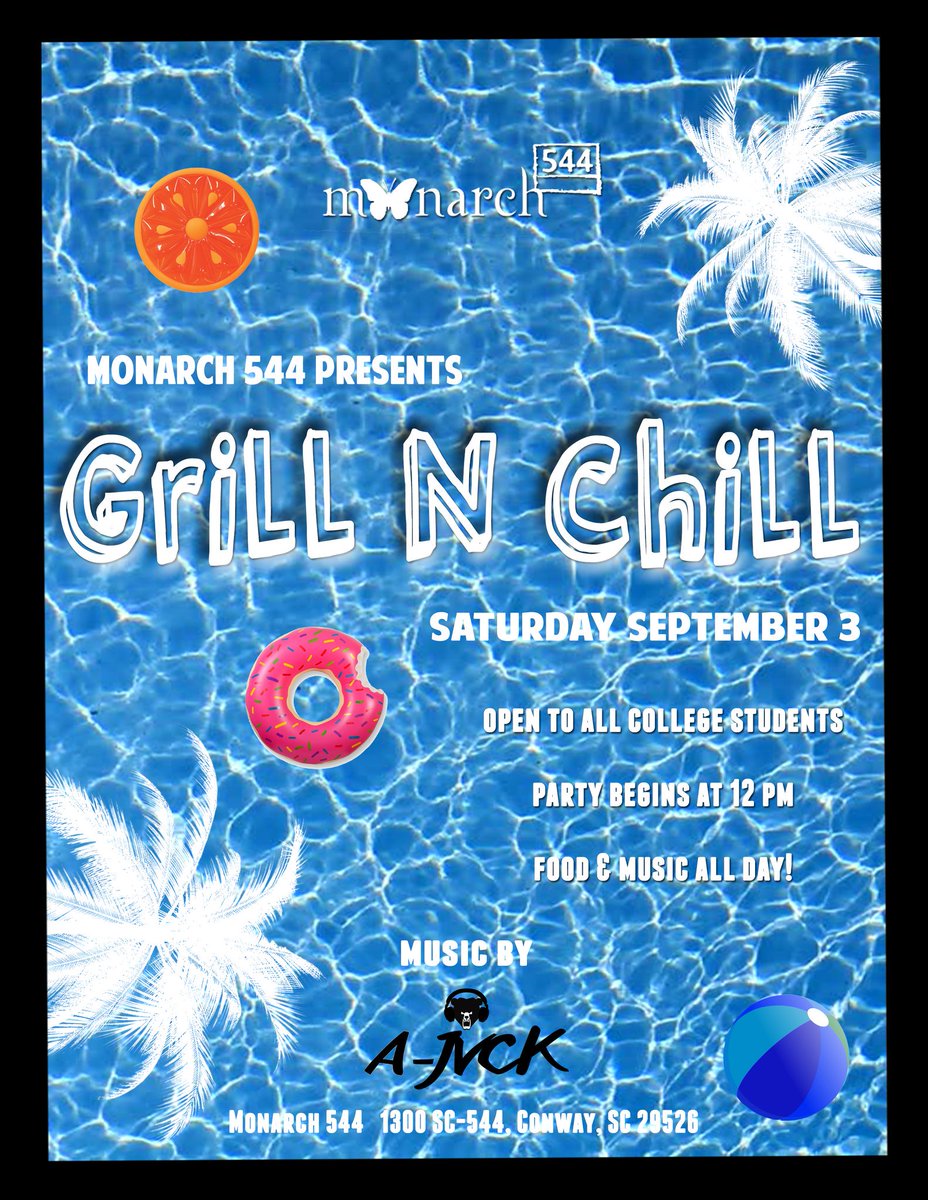 madness_coastal's tweet photo. See you this Saturday at Monarch 544 Music by @AnthonyPagan925 #CoastalMadness #CCU https://t.co/JI9csCZXhf