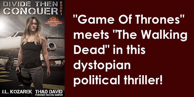 #Read Divide Then Conquer: The Zombie Company Crusade Series #Kindle <a href="/ReconJackMedia/">Recon Jack Media</a> amzn.to/2crueMg