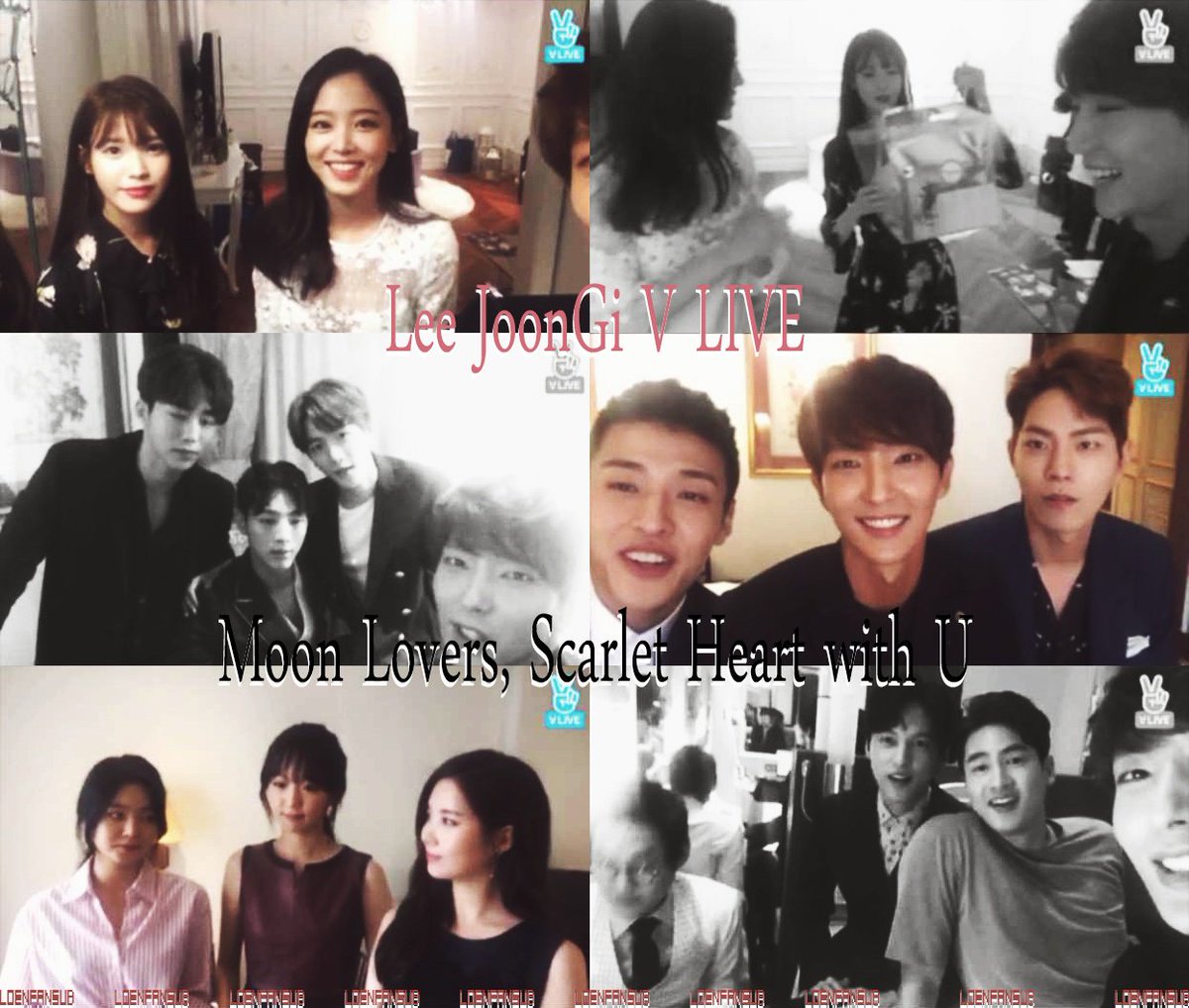 كواليس ومقاطع دراما أحباء القمر القلب القرمزي ريو