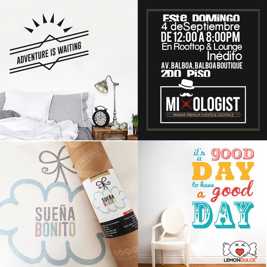 lemondulce's tweet photo. 🛍 ➡️ Domingo 4 de septiembre los esperamos en @inédito en el espacio de emprendedores de @mixologist.events https://t.co/oGTUWeHslT