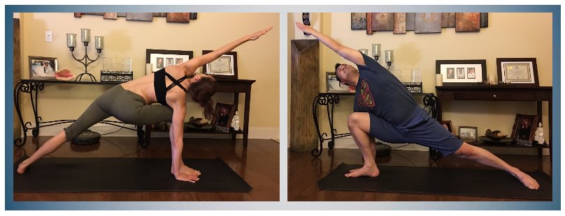 DJShwann's tweet photo. Couples Who Yoga Together, Stay Together. <3
#UtthitaParsvakonasana #ExtendedSideAnglePose #Ashtanga #yogaeveryday https://t.co/x3EajRKaoq