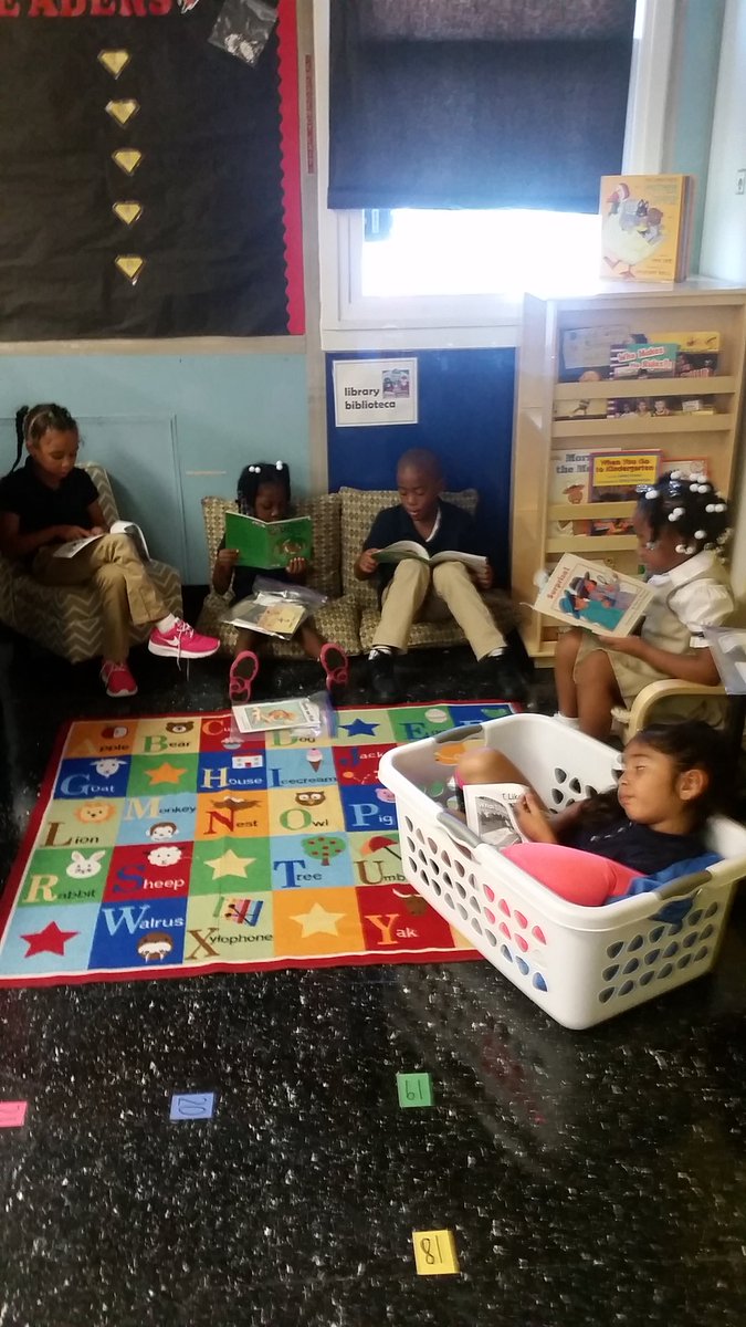 Ms_Dispoto's tweet photo. Kicking off our first day of kindergarten by building our reading stamina #lakeland12 @LakelandSchool https://t.co/422A1heasz