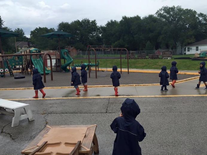 A little rain didn't stop these little pirates from learning today! #LearningThroughPlay <a href="/BeltonSchools/">Belton School District #124</a>