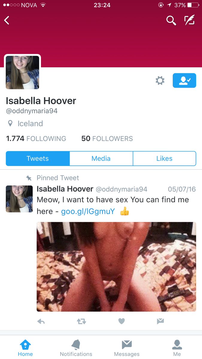 Veit ekki hvort þetta sé Oddný að posta þessu eða að einhver sé búinn að hakka accountið hennar