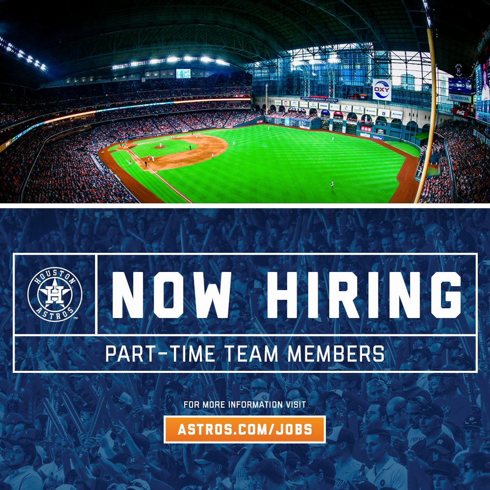 houston astros jobs opportunities san diego