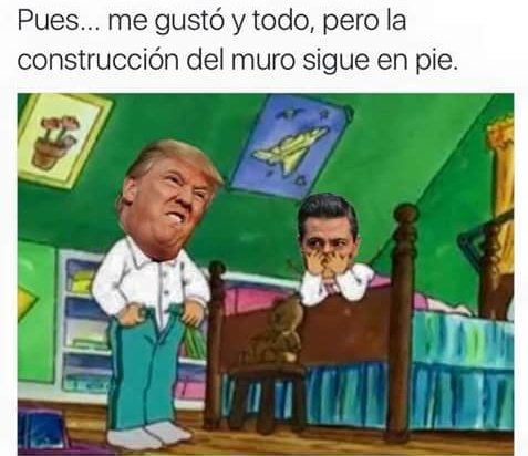 LaMaruOfficial's tweet photo. Jajaja #LaMaru #Trump #SrTrumpConTodoRespeto #EPN
#Mexico  #muro https://t.co/Ef3lYnv29m