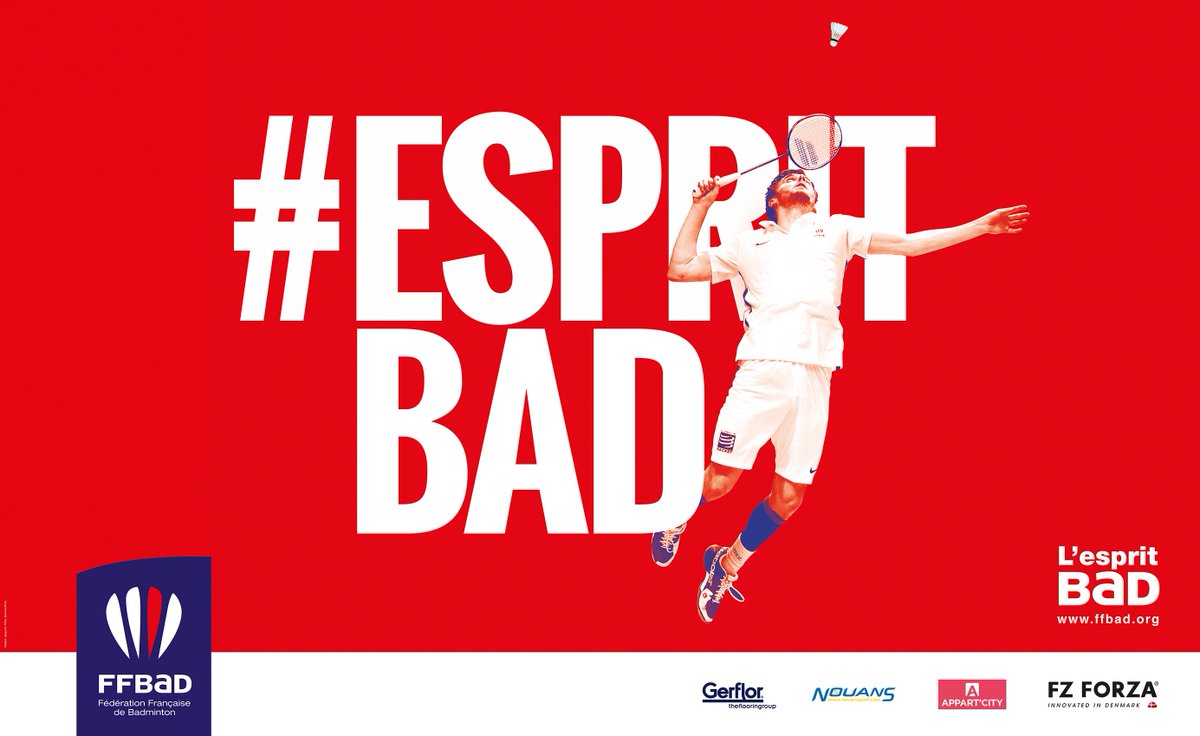 Bonne #rentrée à tous! L'#espritbad vous accompagne!