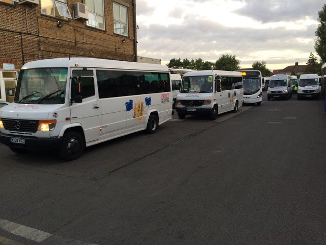 ImpactBusCoach's tweet image. Great to see all the vehicles lined up ready to serve our Schools who are heading back today!