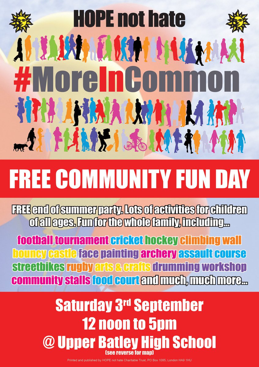 moreincommonB_S's tweet photo. Lovely write up in @Batley_News about #MoreInCommon16 which is this Saturday @UBHSCHOOL See you there https://t.co/q0TqfjEW75