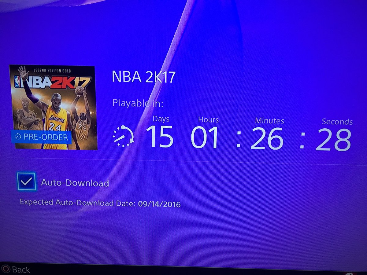 JimmySmtersonFR's tweet photo. @NBA2K I thought if I preordered it I get in on the 12th https://t.co/mXpkZ71Nis