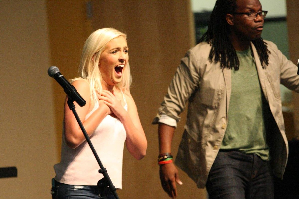 IowaCentral's tweet image. So much fun hosting @Ran_Magic on Tuesday! Image gallery at facebook.com/iowacentral #HowDidHeDoThat #TritonNation