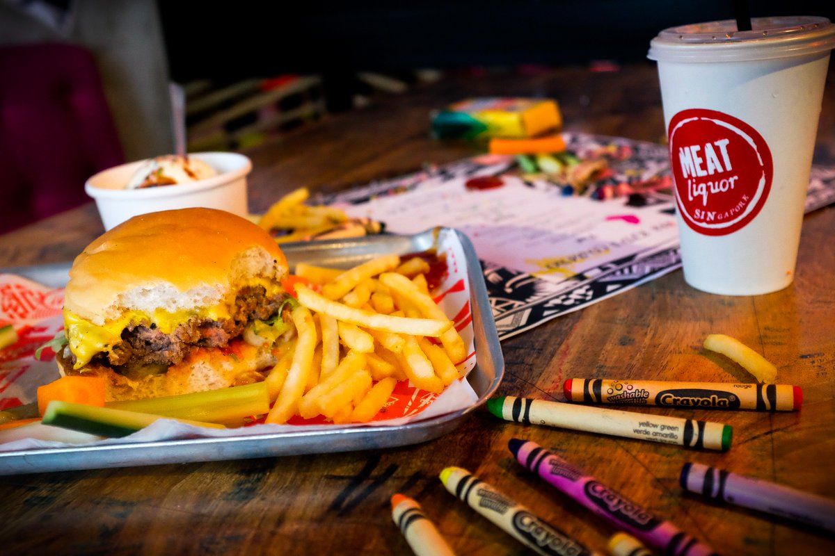 School can get stressful, so take the kids out for a break at MEATliquor for a burger + side at just $12.