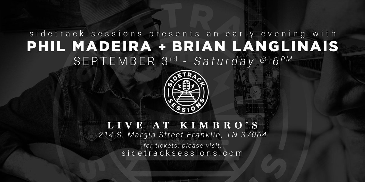 SidetrackShows's tweet photo. Please RT! Music by @philmadeira and @brianlanglinais LIVE on Saturday from 6-8pm @KimbrosCafe in @CityOfFranklin. https://t.co/ukl0O66lOu