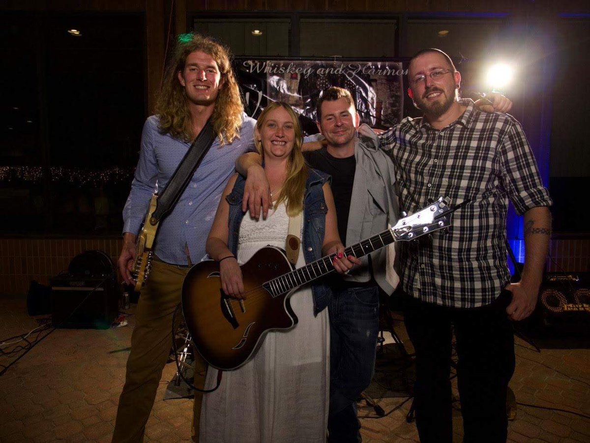 whiskeyharmony's tweet photo. Whiskey &amp; Harmony promo video shoot 2016.  #funtimes #cicadas #countrymusic https://t.co/eIfoof3swt