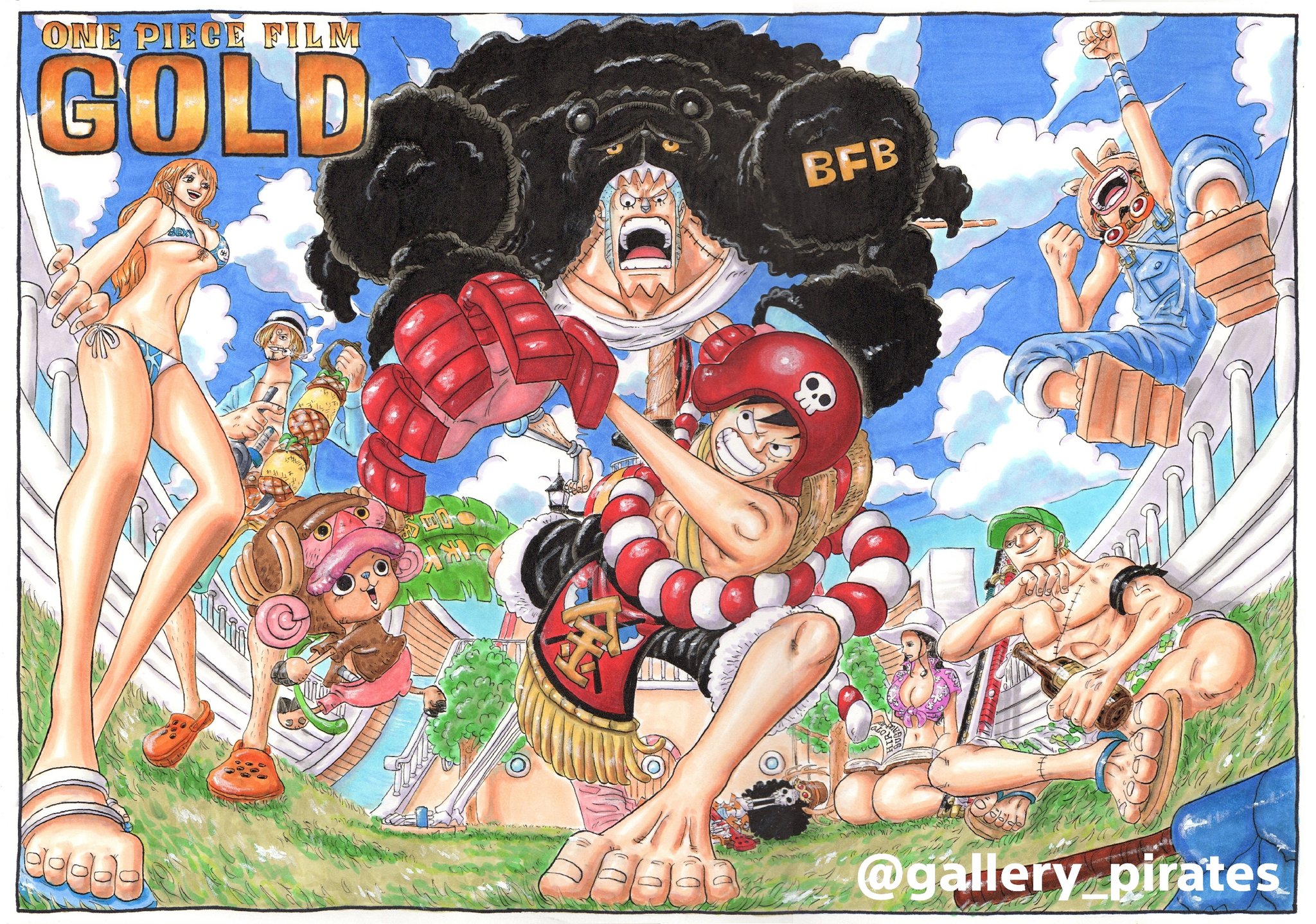 ヒヒロットムジカ on X: ONE PIECE FILM GOLD ～Episode 0～ #GOLDギャラリー   / X