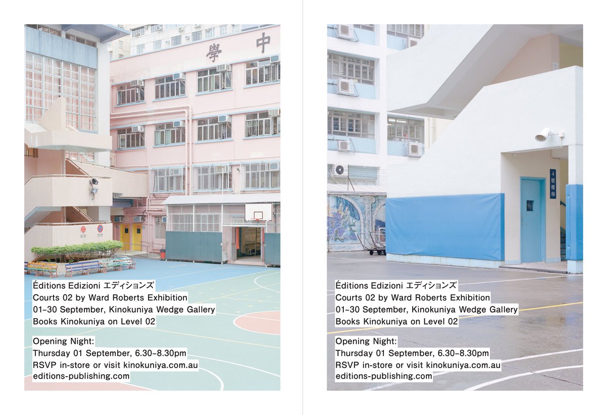 Ze_Studio's tweet photo. Please join us tonight at 6.30pm for the opening of Courts 02 exhibition at Kinokuniya Wedge Gallery, Sydney https://t.co/eN1XugVGH7
