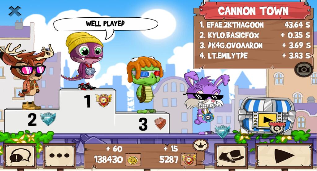 Proeli0's tweet image. Get on my level, son! #funrun2 #basicfox #ovoaaron #emilyTDE damn gg lol didnt know id win 😄