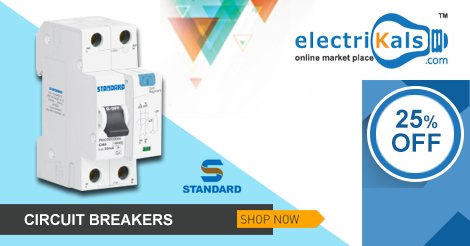 Electrikals's tweet image. Get Flat 25%off on #Standard #ResidualCurrentCircuitBreaker @ electrikals #Onlineshopping 
electrikals.com/product/standa…
