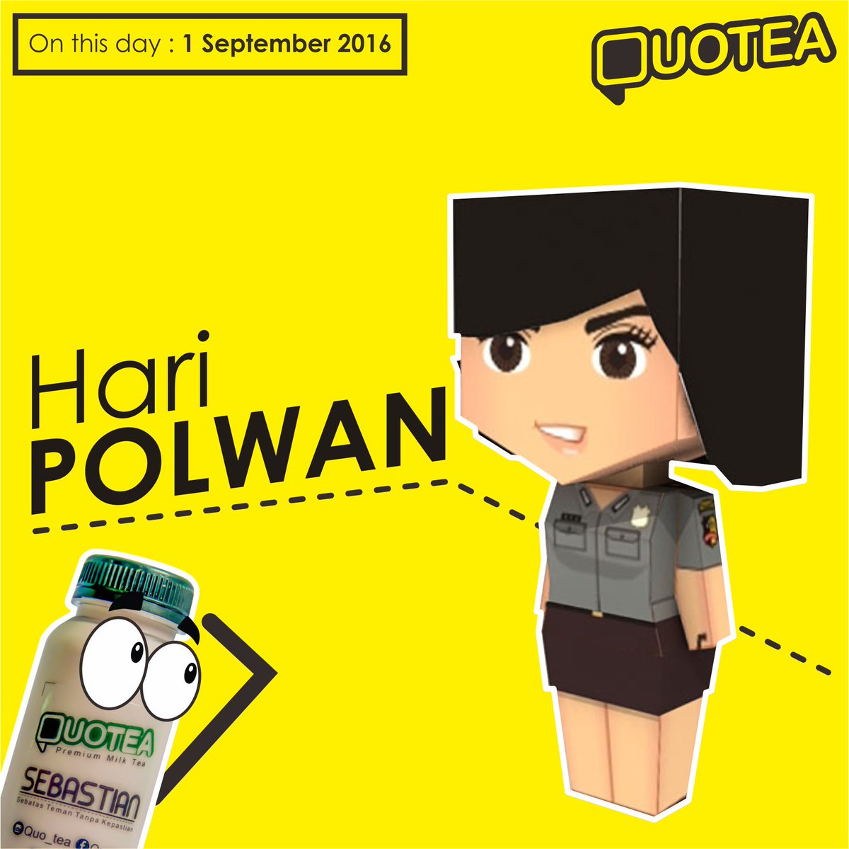 QuoteaID's tweet image. #milktea lovers Siapa yang #SeptemberWish nya gaji nya lancar?? 😄😄