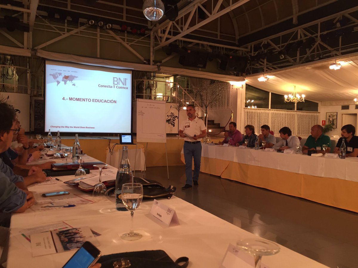 AngelMariscalEs's tweet photo. Buenos días
Desde hace 1/2 hora, compartiendo una jornada de Networking con los empresarios  BNI Conecta-T en Cuenca https://t.co/j5YnmkjBsH
