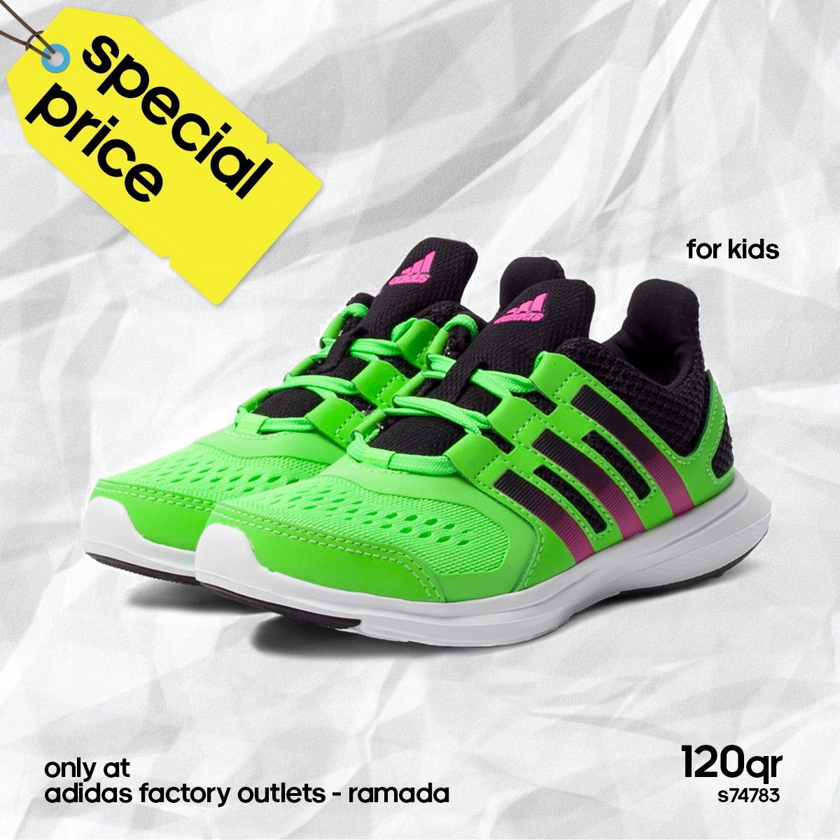 Rico Semejanza revelación Sports Corner on Twitter: "Check the Special Price items at Adidas Factory  Outlet, Aljaidah and Ramada Signal #Qatar https://t.co/NoSs76ubj1" / Twitter