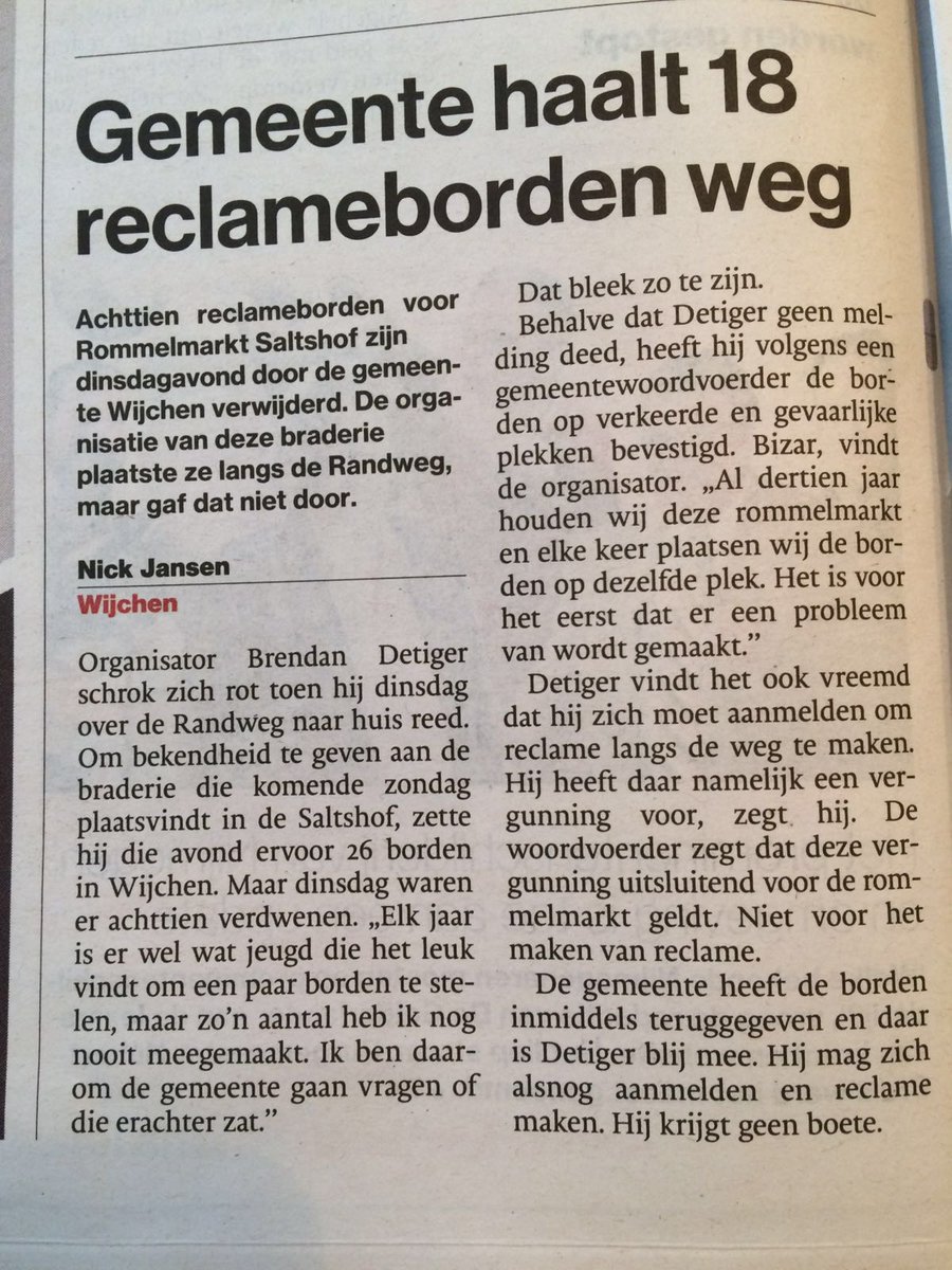 rommelmarkt Saltshof (@saltshof33markt) on Twitter photo 