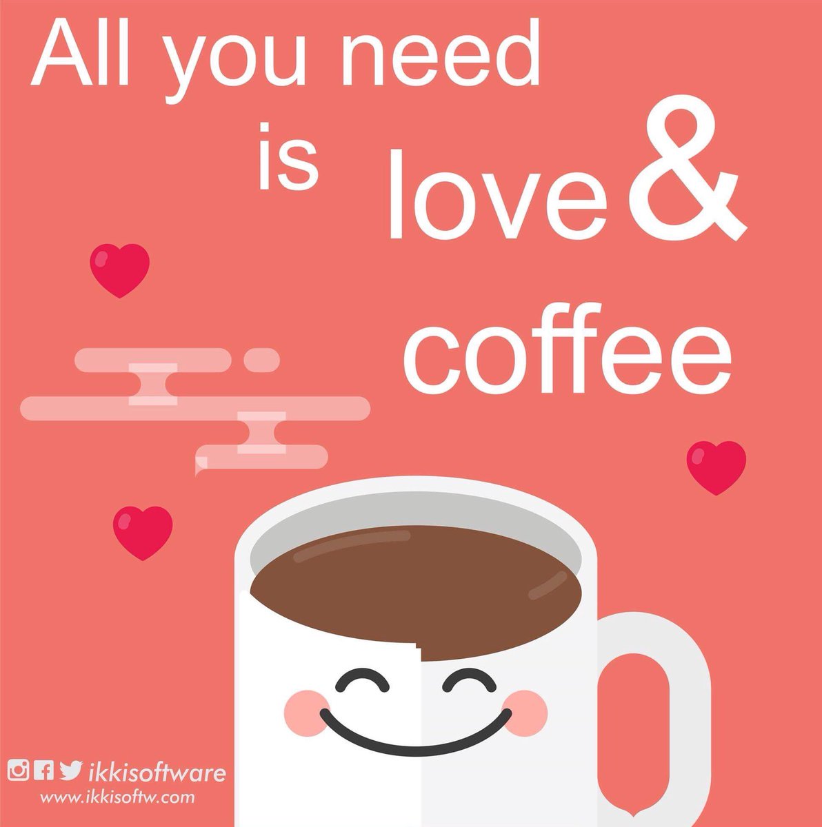 ikkisoftware's tweet image. #love and #coffee is suficient! 

#socialmedia #marketing #graphicdesign #webdesign #web #news #technology
