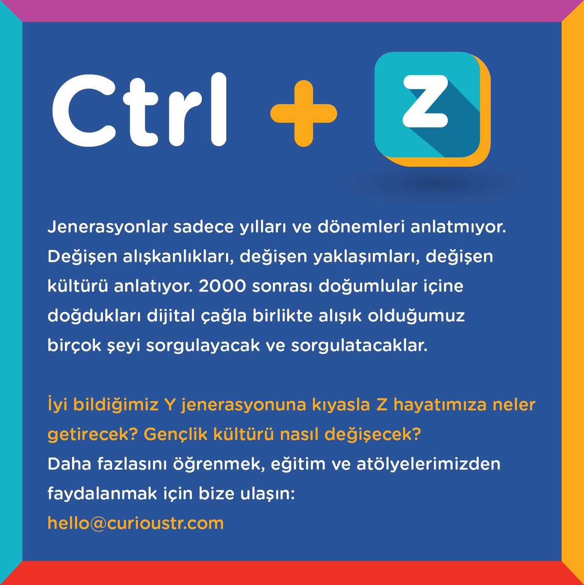 Curious_tr's tweet photo. Z jenerasyonuna uzaktan bakmayın, gelin bu "ya özgürlük ya hiç!" neslini birlikte çözelim. #curioushackdays https://t.co/vNNnI9xVNL