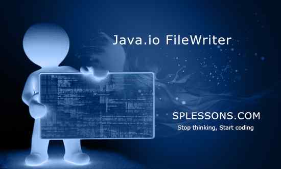 splessons's tweet image. (Java.io FileWriter) - #JavaioFileWriter, #JavaioTutorials, #Javaio, #OnlineTutorials, #SPLessons