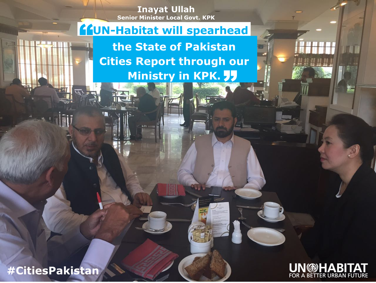 UNHabitatPK's tweet photo. CPM @UNHabitatPK in conversation with KPK Ministry for State of #Pakistan Cities Report
#CitiesPakistan #KPKUpdates https://t.co/MyKufcXZCZ
