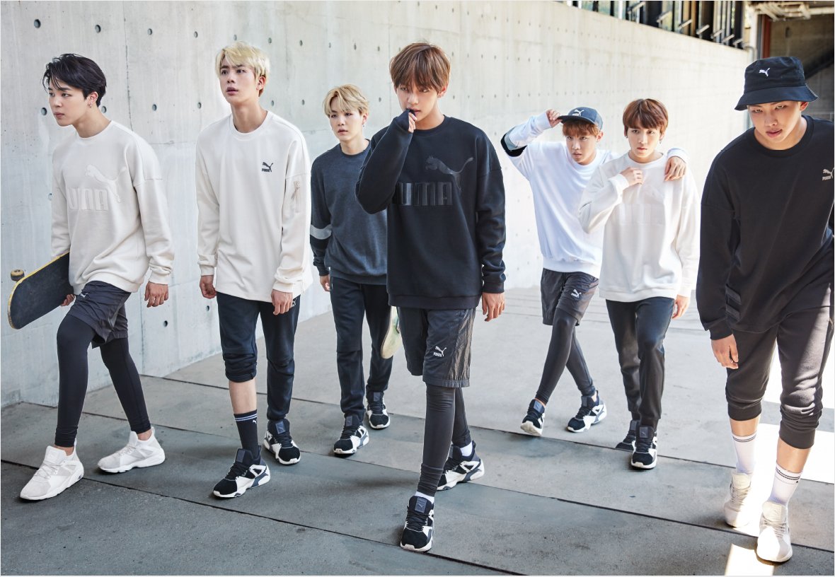 puma bog sock bts