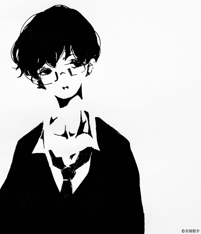Etopica エトピカ 眠そうな無気力系がおいしいです イラスト 吉田初子 お題 眼鏡男子https T Co 13xirueu9r Etopica