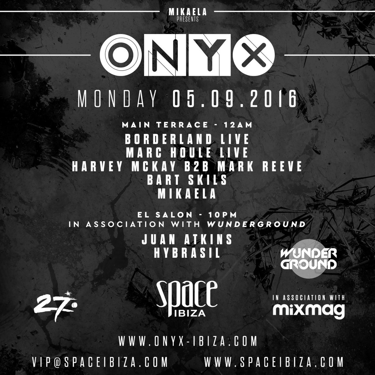 We are back this #Monday with <a href="/harvey_mckay/">HARVEY MCKAY</a> <a href="/DjMarkReeve/">yolk</a>, Bart Skils, Borderland (live) <a href="/MarcRHoule/">Marc Houle</a> (live) + More!
