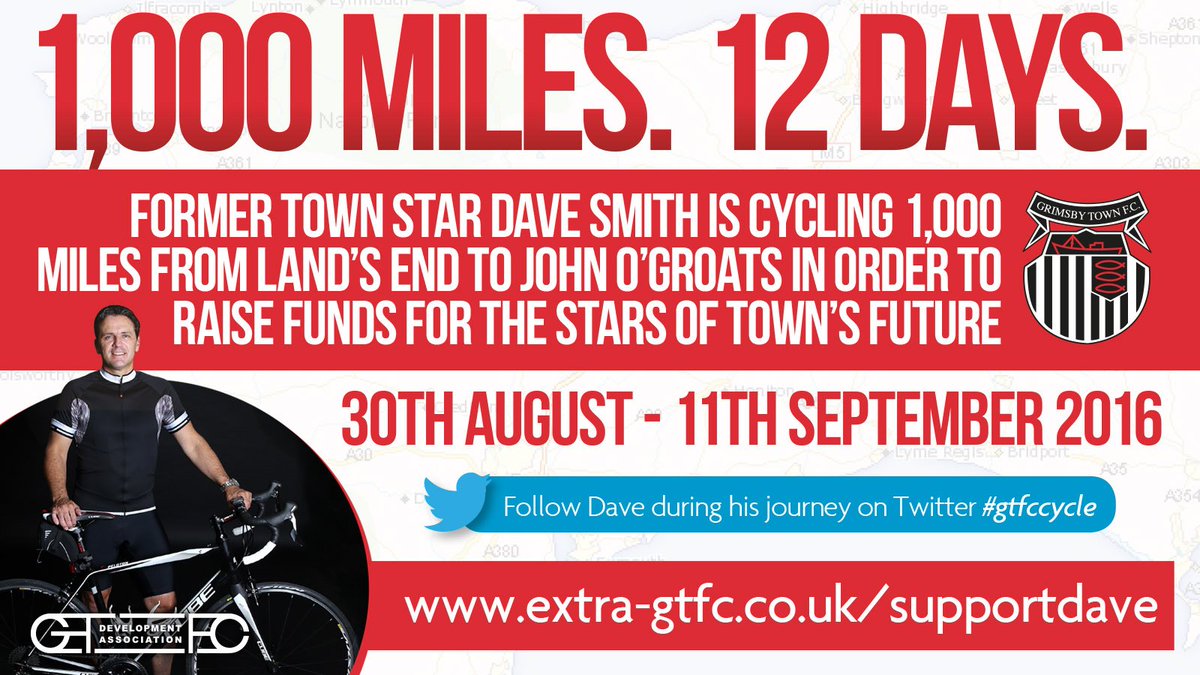 officialgtfc's tweet image. Day 3 of Dave's journey covers 83 mile with 2,900 feet of climbing. Support his cause here extra-gtfc.co.uk/supportdave/