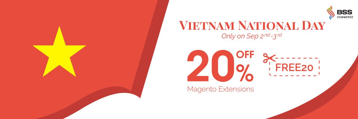 BSScommerceIT's tweet image. AMAZING DISCOUNT! 20% for ALL #Magento_extensions
Get awesome extensions with special price goo.gl/HYkwo7