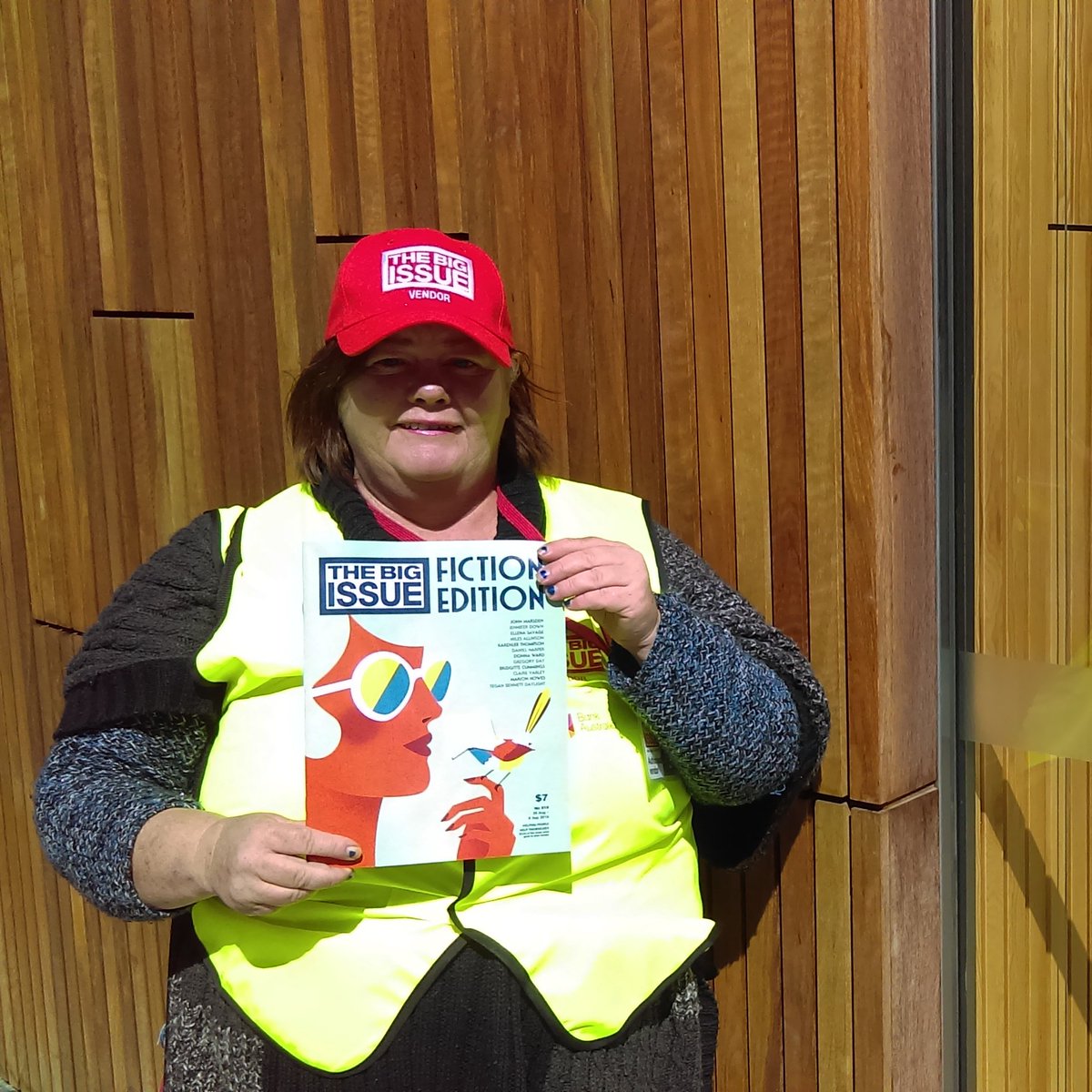 thebigissue's tweet photo. Hey #Perth readers, look out for vendors selling our Fiction Edition outside the #PerthLibrary this fortnight! https://t.co/ARqkHOMfQS